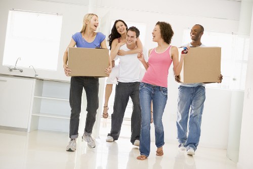 Van and moving team for a Dalston removal service