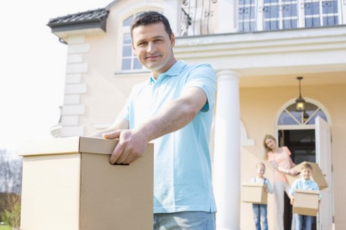 Booking process and service agreement details for a van moving service